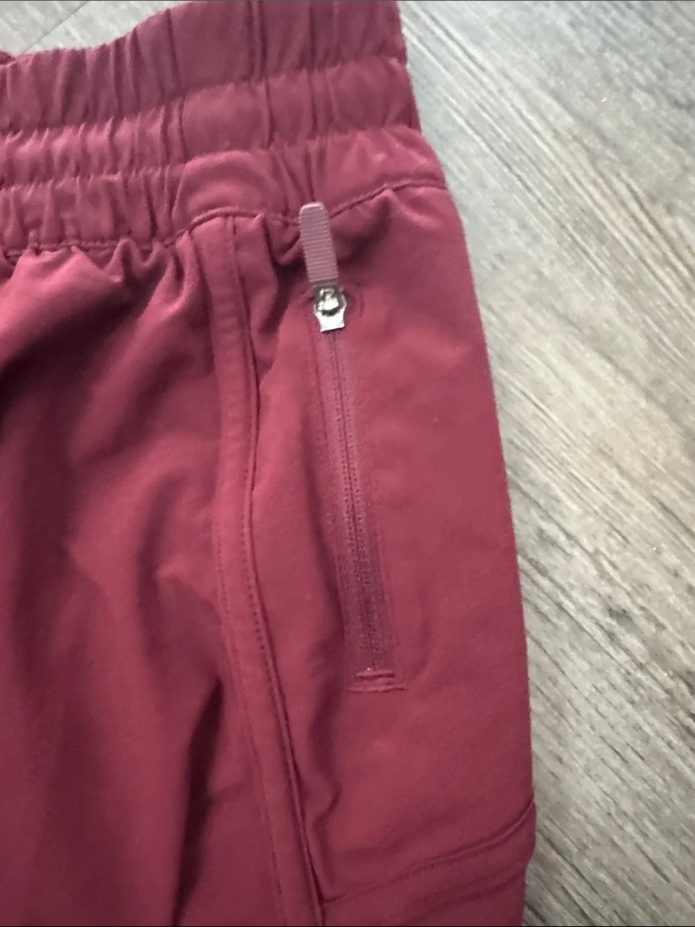 lululemon athletica Burgundy Athletic Shorts - Picture 5 of 8